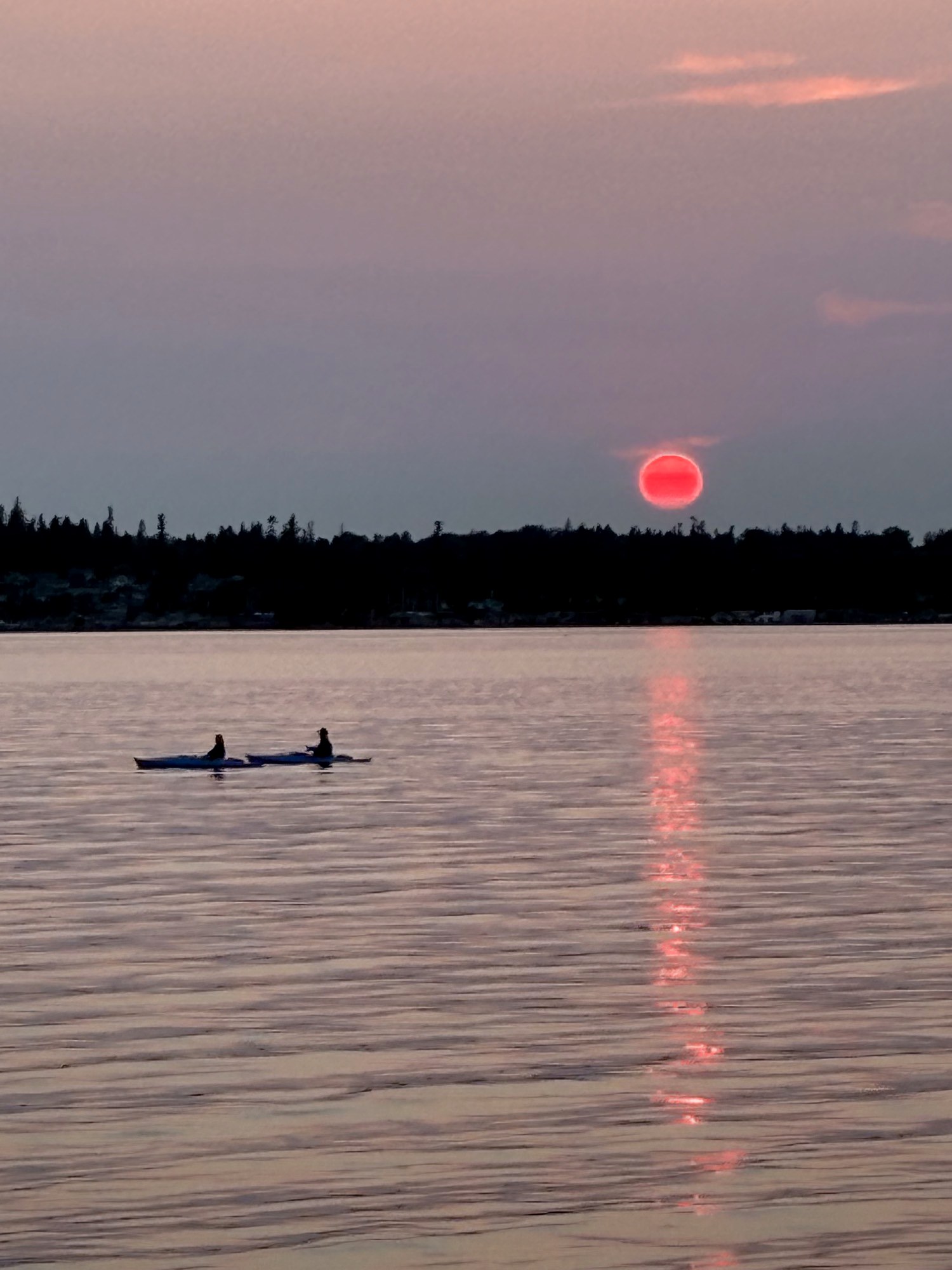 Sunset over Birch Bay